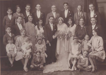 Wedding of Nicholas Sophios to Aspacia Lianos c, 1927 