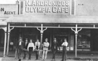 Andronicos Olympia Cafe at Allora, Queensland. 
