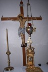 Crucifix. Rear Wall. Chapel. First floor of, 