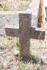 Potamos Cemetery - unknown grave marker (1 of 2) 