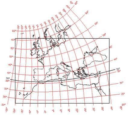 Map 5. Assigning map projections to portolan maps. 