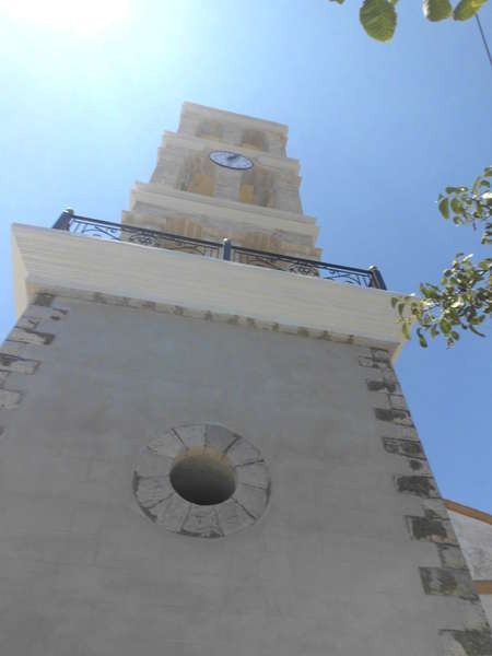 The bell tower at Logothetianika 