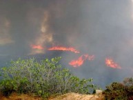 Fires north of Mitata 