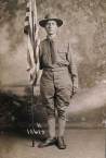 Harry Sofios in World War I uniform 