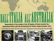 Section from the DVD cover of the film Dall' Italia All' Australia 