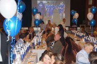Celebrations at the 40th anniversary celebrations Albury City Soccer Club 
