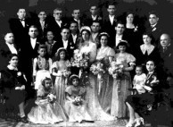 Wedding of Andrew Tambakis and Irene Poteri at Toowoomba in 1940 