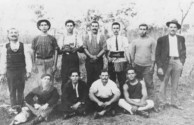 Cane gang at Childers, c.1918. 