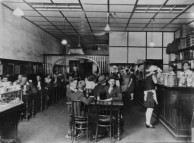 Interior of Busy Bee Cafe at Kingaroy, Queensland, 2nd January, 1929 