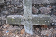 Worn Koronaiou marker, Potamos cemetery (1 of 2) 
