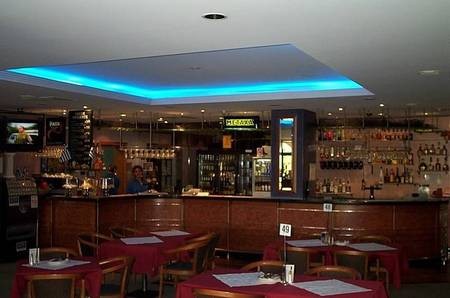The Greek Club, Brisbane. The Members Bar. 