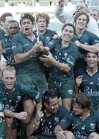Randwick - Sydney's Rugby Union premiers, 2004 - sponsored by Peters of Kensington. 