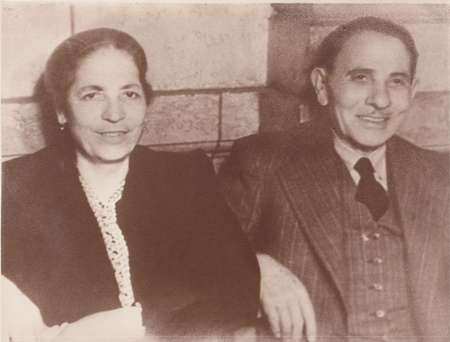 My Grandparents Agapi and George Lianos later in life - in1942. 
