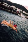 Diving into January waters! Theofania at Agia Pelagia 2005 