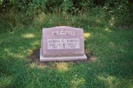 Gravestone of Sophia G. Vardas, Gettysburg, PA, USA 