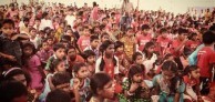 Children in India aided by Clary Castrission's 40K Foundation 