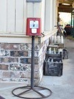 Bubblegum dispenser to the milk crates outside Cyril Robinsons milk bar 