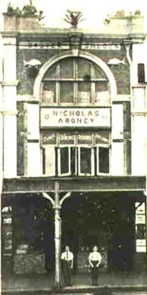 Nicholas Aroney, Shop - Sydney 1916. 