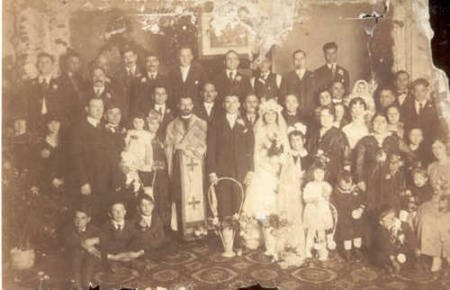 Theodore and Mary Gavrilis wedding 