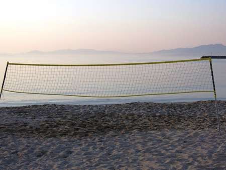 Beach volleyball net 